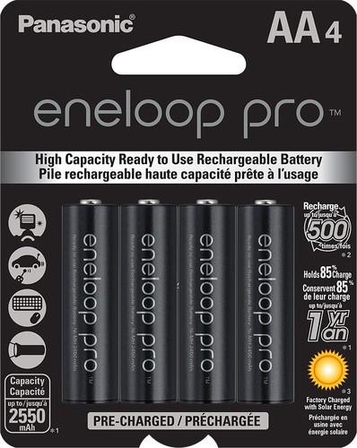 Newest panasonic eneloop pro - eneloop, 4