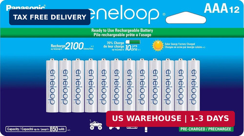 Eneloop panasonic 4mcca12fa - eneloop,