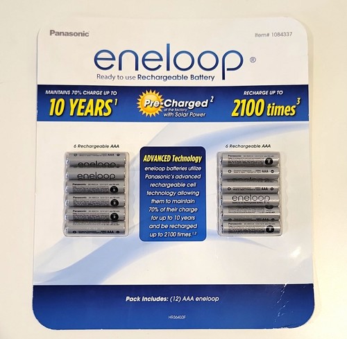 Panasonic eneloop aaa nimh - panasonic,