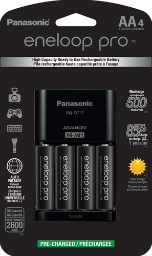 Panasonic eneloop pro aaa - panasonic,