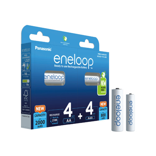 Panasonic eneloop mix 4xaa - panasonic,