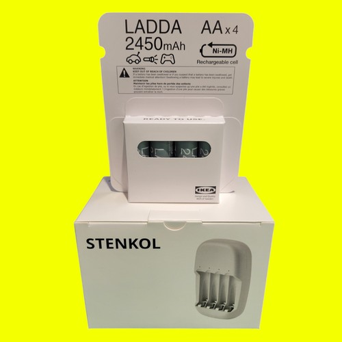 Ikea ladda rechargeable - aa,