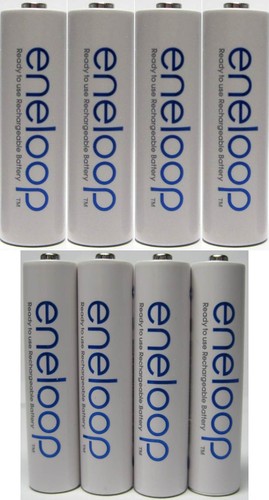 Panasonic eneloop aaa and 4 - aaa,