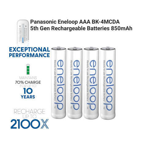 Panasonic eneloop aaa 3mcda - eneloop, bk-3mcda