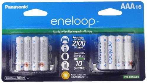 Panasonic eneloop aaa nimh - 16,