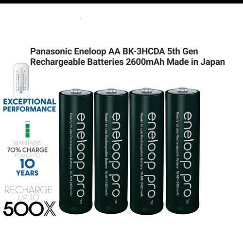 Panasonic eneloop pro - panasonic, aa