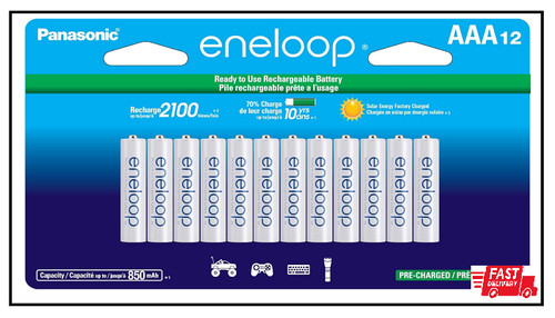 Pack eneloop aaa - 12,