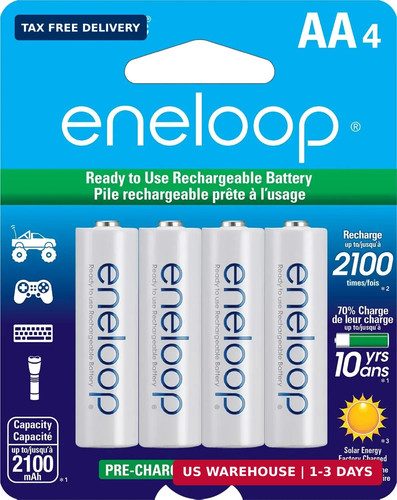 Eneloop panasonic 3mcca4ba - panasonic, bk-3mcca4ba