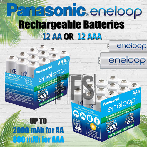 Panasonic eneloop rechargeable - eneloop,