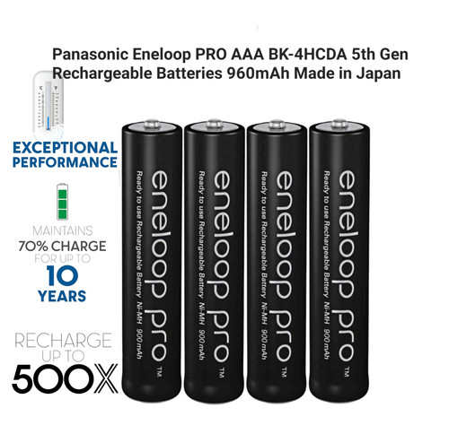 Panasonic eneloop pro aaa - panasonic,